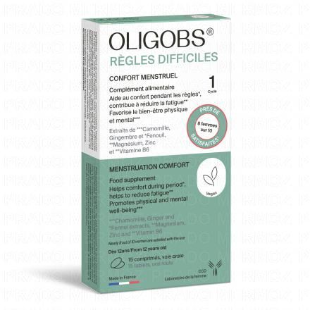 OLIGOBS R&egrave;gles difficiles (15 comprim&eacute;s)