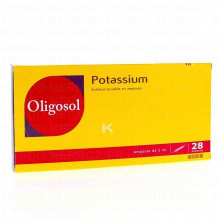 OLIGOSOL Potassium solution buvable en ampoule x28
