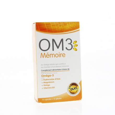 OM3 M&eacute;moire capsules x15 g&eacute;lules x 15