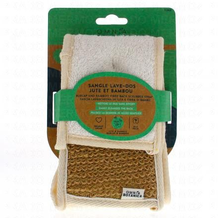 USHUAIA Sangle lave dos jute et bambou