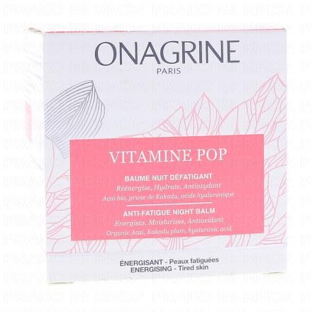 ONAGRINE Vitamine Pop - Baume nuit défatiguant 50ml