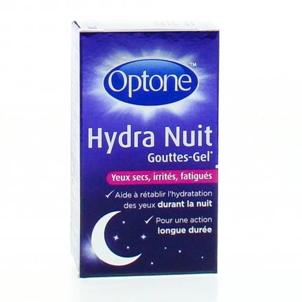 OPTONE  Hydra-nuit gouttes-gel yeux flacon 10 ml