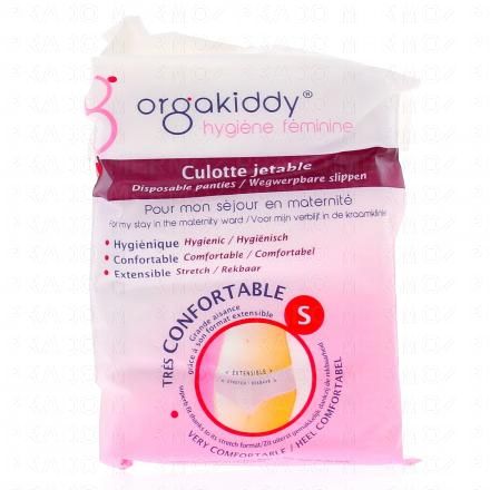 ORGAKIDDY Culotte jetable maternit&eacute; x4 (taille s)