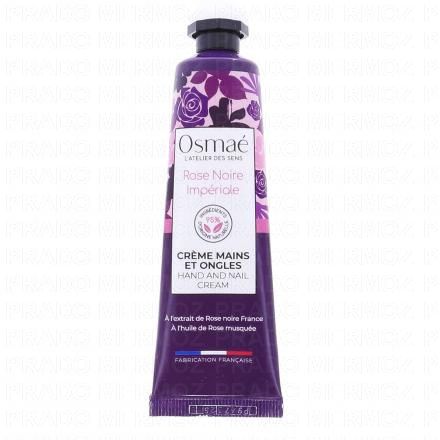 OSMAE Collection florale - Crème Mains et Ongles Rose noire impériale 30ml