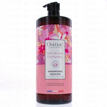 OSMAE Collection florale - Shampooing douche Bois de Rose enchanteur n&deg;53 1L