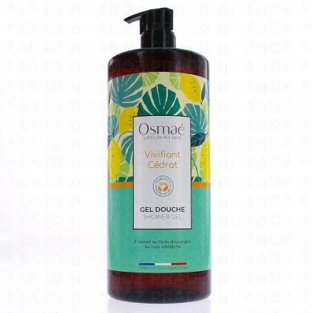 OSMAE Collection fra&icirc;cheur - Gel douche vivifiant c&eacute;drat n&deg;11 (1l)
