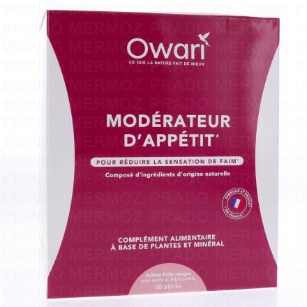 OWARI Mod&eacute;rateur d'App&eacute;tit x30 Sticks