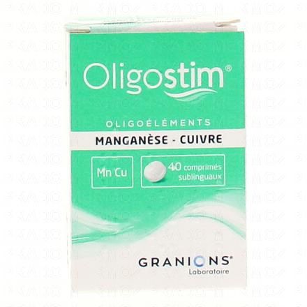 GRANIONS Oligostim manganèse cuivre