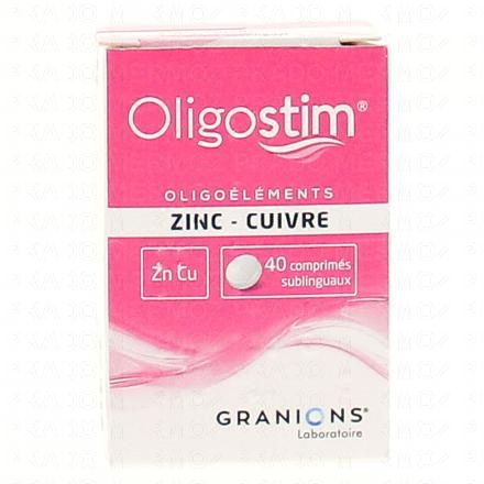 GRANIONS Oligostim zinc cuivre