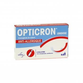 Opticron unidose (boîte de 10 récipients)