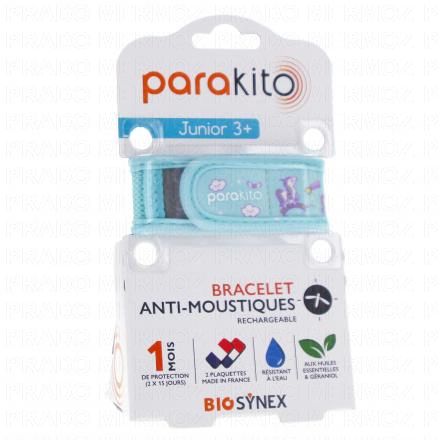 PARAKITO Bracelet Anti moustiques Junior 3+ (licorne)