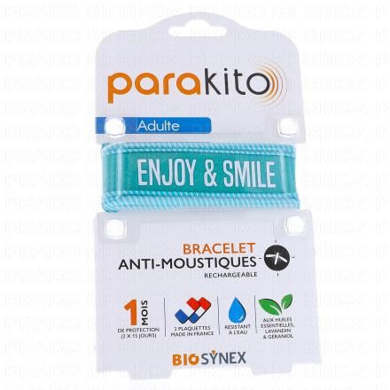 PARAKITO Bracelet Anti moustiques Junior 3+ (enjoy & smile)