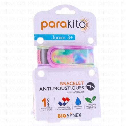 PARAKITO Bracelet Anti moustiques Junior 3+ (tye & die)