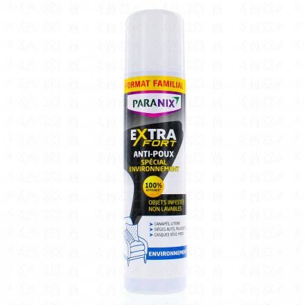 PARANIX Extra-fort anti-poux sp&eacute;cial environnement format familial spray 225ml