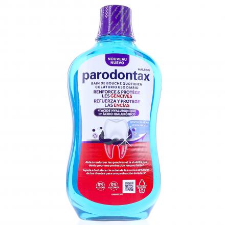 PARODONTAX Bain de bouche quotidien &agrave; l'Acide Hyaluronique 500ml