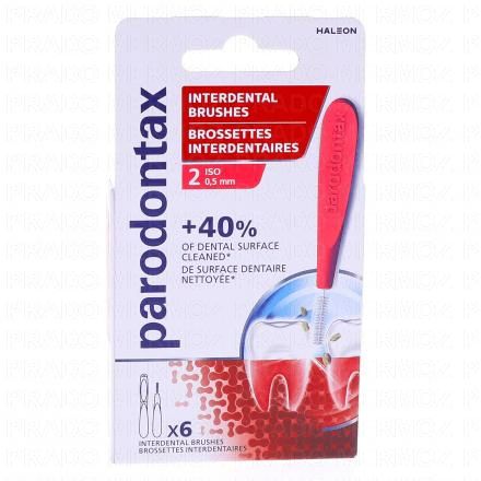 PARODONTAX Brossettes Interdentaires (taille 2 (0,5mm))