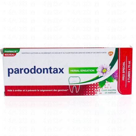 PARODONTAX Dentifrice quotidien (lot de 2 * 75ml)