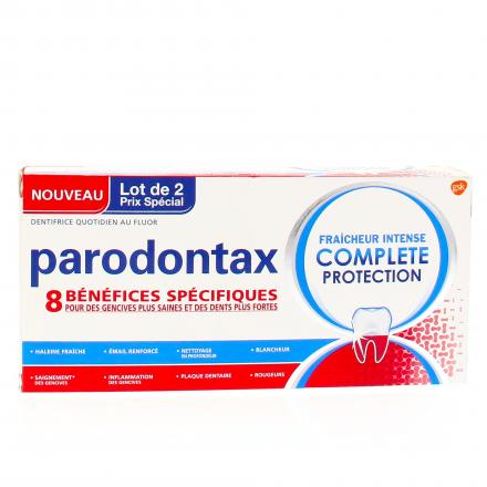 PARODONTAX Dentifrice quotidien au fluor 8 b&eacute;n&eacute;fices sp&eacute;cifiques (lot de 2 prix sp&eacute;cial)