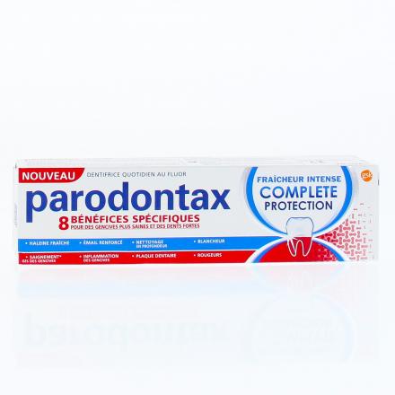 PARODONTAX Dentifrice quotidien au fluor 8 b&eacute;n&eacute;fices sp&eacute;cifiques (tube 75ml)