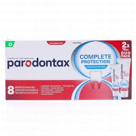 PARODONTAX Dentifrice quotidien au fluor 8 bénéfices spécifiques (lot de 2 prix spécial)