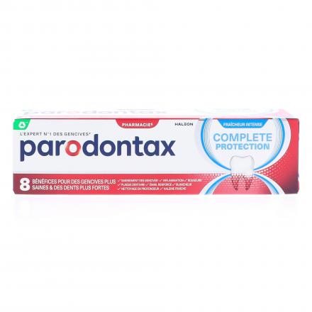 PARODONTAX Dentifrice quotidien au fluor 8 b&eacute;n&eacute;fices sp&eacute;cifiques (tube 75ml)
