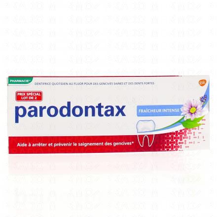 PARODONTAX fra&icirc;cheur intense lot de 2