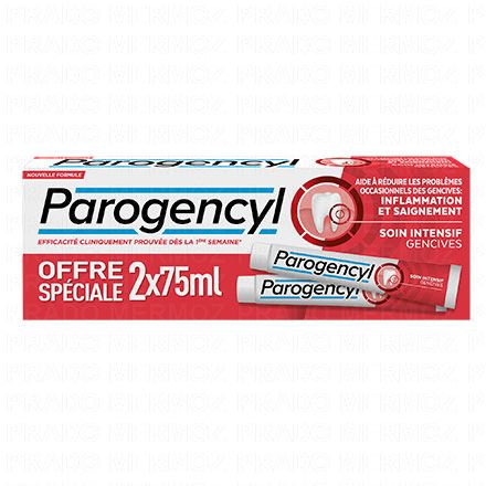 PAROGENCYL Dentifrice soin intensif gencives (lot de 2 tubes 75ml)