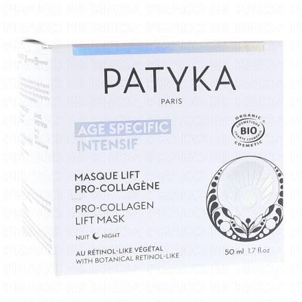 PATYKA Age Specific Intensif- Masque lift pro-collag&egrave;ne nuit pot 50ml