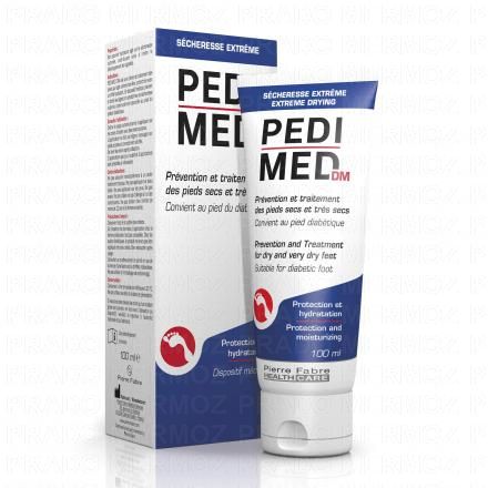 PEDIMED Pr&eacute;vention et traitement des pieds secs et tr&egrave;s secs 100ml