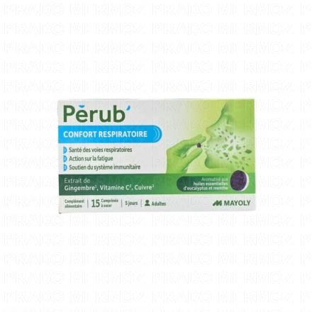 PERUB Confort respiratoire x15 comprimés à sucer