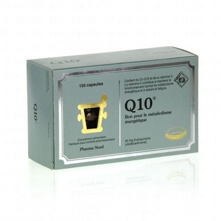 PHARMA NORD Q10 antioxydant bo&icirc;te de 150 capsules