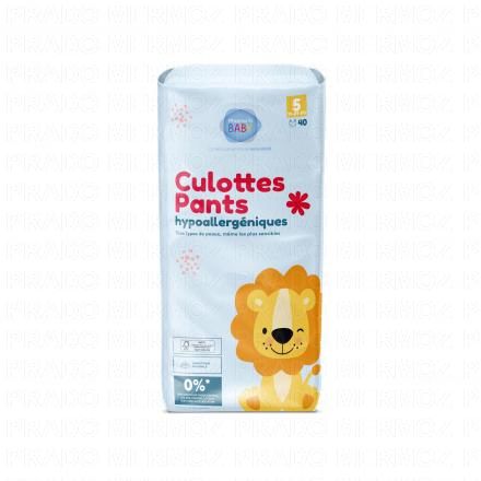 PHARMABABY Culottes Pants hypoallergéniques (taille 5 - 11 à 25kg x40 couches)