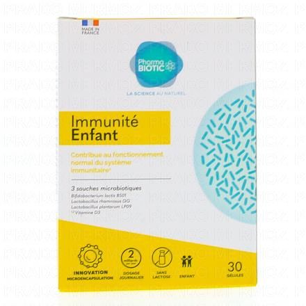 PHARMABIOTIC Immunit&eacute; Enfant x30 g&eacute;lules
