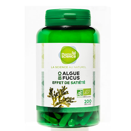 PHARMASCIENCE Minceur - Algue Fucus Bio 200 g&eacute;lules