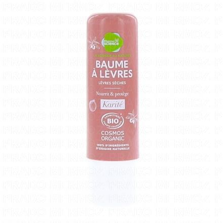 PHARMASCIENCE Baume à lèvres - bio karité 4g
