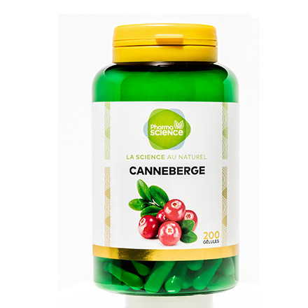 PHARMASCIENCE Tonus - Canneberge 200 g&eacute;lules