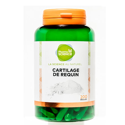 PHARMASCIENCE Articulation - Cartilage de requin 200 g&eacute;lules