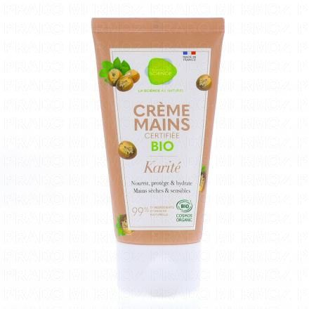 PHARMASCIENCE Crème Mains Bio Karité 50ml