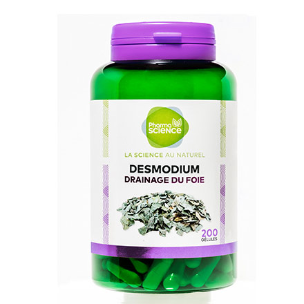PHARMASCIENCE Digestion - Desmodium 200 g&eacute;lules