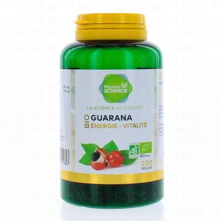 PHARMASCIENCE Tonus - Guarana Bio 200 g&eacute;lules