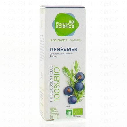 PHARMASCIENCE Huile essentielle de Gen&eacute;vrier bio flacon 5 ml