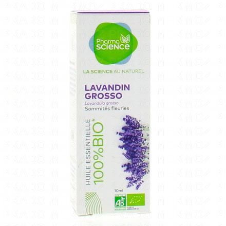 PHARMASCIENCE Huile essentielle de Lavandin Grosso bio flacon 10 ml