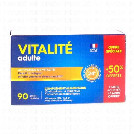 PHARMASCIENCE Vitalité Adulte (90 gélules)