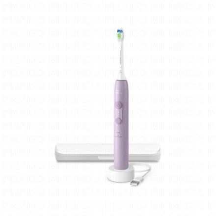 PHILIPS Sonicare Daily Clean 4100 Series - Brosse à dents électrique (lila hx4043/49)