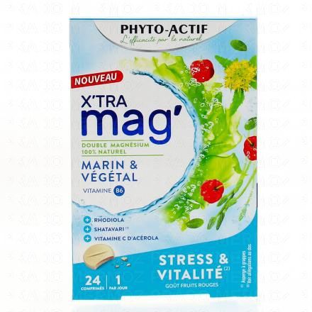 PHYOT-ACTIF X'tra Mag' Stress & Vitalité 24 comprimés