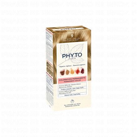 PHYTO Color n&deg;9 Blond Tr&egrave;s Clair coloration permanente enrichie en pigments v&eacute;g&eacute;taux