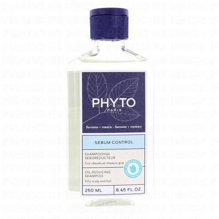 PHYTO S&eacute;bom Control - Shampooing S&eacute;bo-r&eacute;ducteur Cheveux gras 250ml