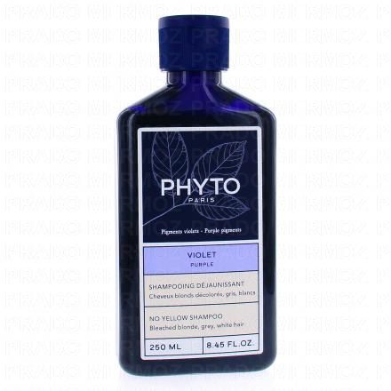 PHYTO Violet Shampooing d&eacute;jaunissant Flacon 250ml