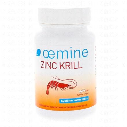 OEMINE zinc krill 60 g&eacute;lules