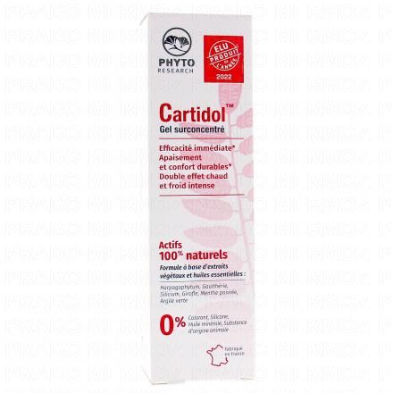 PHYTORESEARCH Cartidol Gel surconcentr&eacute; tube 120ml